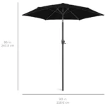 Heavy-Duty Outdoor Market Patio Umbrella - Image 2