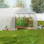Walk-in Tunnel Greenhouse Galvanized