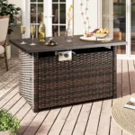 Outdoor Propane Gas Fire Pit Table - Image 2