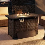 Outdoor Propane Gas Fire Pit Table - Image 6